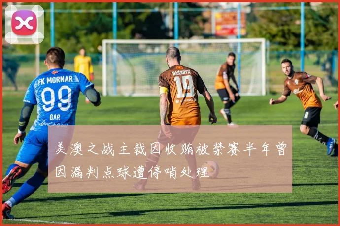 美澳之战主裁因收贿被禁赛半年曾因漏判点球遭停哨处理